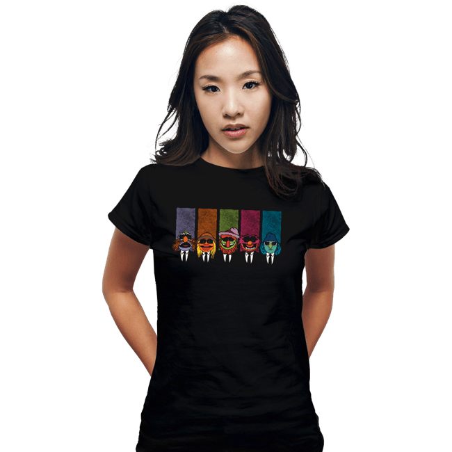 Daily_Deal_Shirts Fitted Shirts, Woman / Small / Black Reservoir Mayhem
