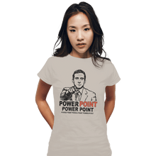 Load image into Gallery viewer, Shirts Fitted Shirts, Woman / Small / White Power Point
