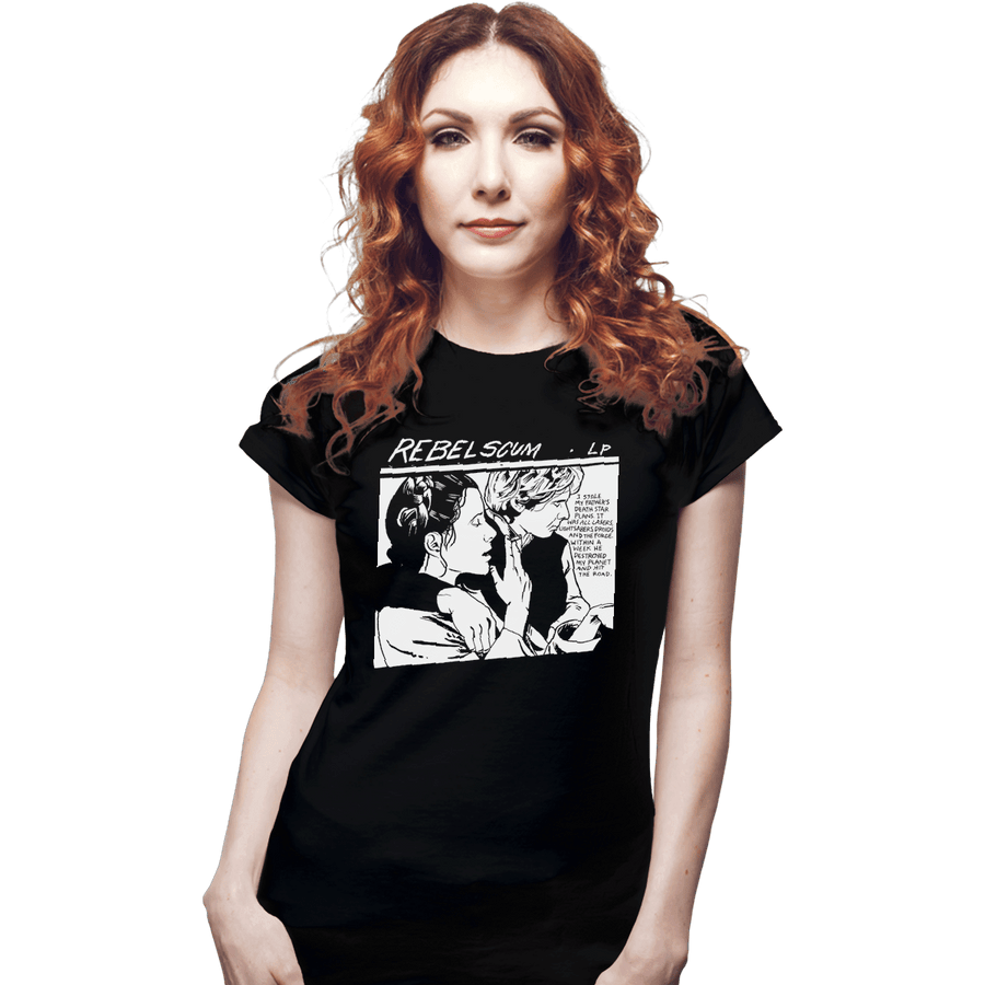 Shirts Fitted Shirts, Woman / Small / Black Rebel Scum LP