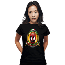 Load image into Gallery viewer, Shirts Fitted Shirts, Woman / Small / Black Taqueria Mercenaria
