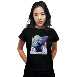 Secret_Shirts Fitted Shirts, Woman / Small / Black 3D Ocarina