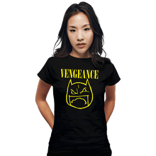 Load image into Gallery viewer, Secret_Shirts Fitted Shirts, Woman / Small / Black Vengeance Secret Sale

