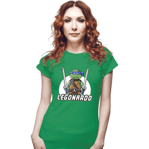 Daily_Deal_Shirts Fitted Shirts, Woman / Small / Irish Green Legonardo