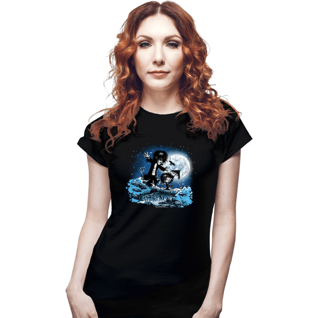 Daily_Deal_Shirts Fitted Shirts, Woman / Small / Black Dream And Death