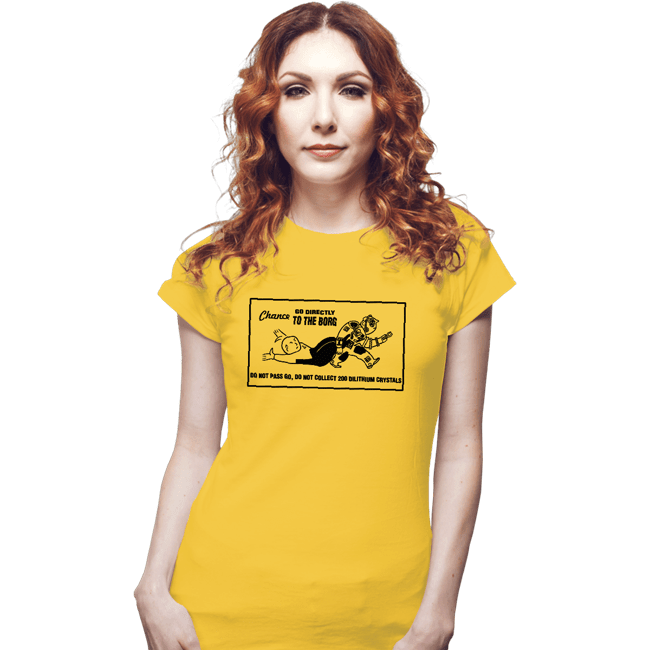 Secret_Shirts Fitted Shirts, Woman / Small / White Where No Man Has Gone Before