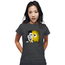 Load image into Gallery viewer, Shirts Fitted Shirts, Woman / Small / Charcoal Ghost
