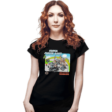 Load image into Gallery viewer, Shirts Fitted Shirts, Woman / Small / Black Super Movie Kart
