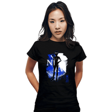 Load image into Gallery viewer, Shirts Fitted Shirts, Woman / Small / Black Cosmic Pilot
