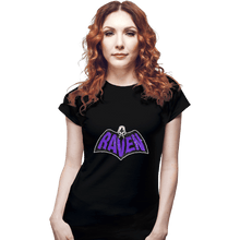 Load image into Gallery viewer, Shirts Fitted Shirts, Woman / Small / Black The Raven
