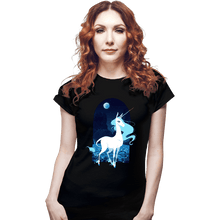 Load image into Gallery viewer, Secret_Shirts Fitted Shirts, Woman / Small / Black Last Unicorn Sale

