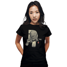 Load image into Gallery viewer, Shirts Fitted Shirts, Woman / Small / Black The Cryptfather
