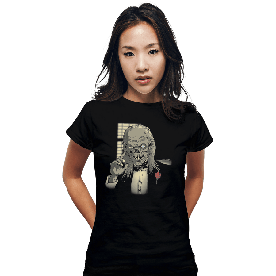 Shirts Fitted Shirts, Woman / Small / Black The Cryptfather