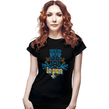 Load image into Gallery viewer, Shirts Fitted Shirts, Woman / Small / Black Lopan Metal
