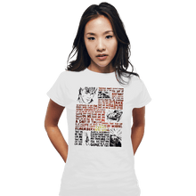 Load image into Gallery viewer, Shirts Fitted Shirts, Woman / Small / White Take On Me

