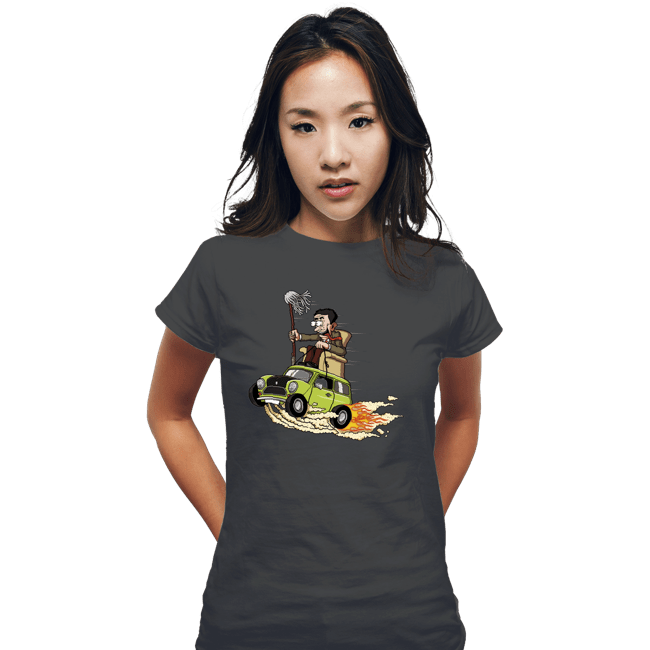 Daily_Deal_Shirts Fitted Shirts, Woman / Small / Charcoal Bean Fink