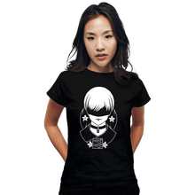 Load image into Gallery viewer, Shirts Fitted Shirts, Woman / Small / Black 9S
