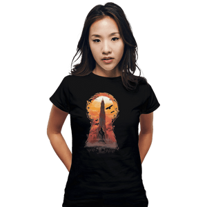 Shirts Fitted Shirts, Woman / Small / Black Dark Tower