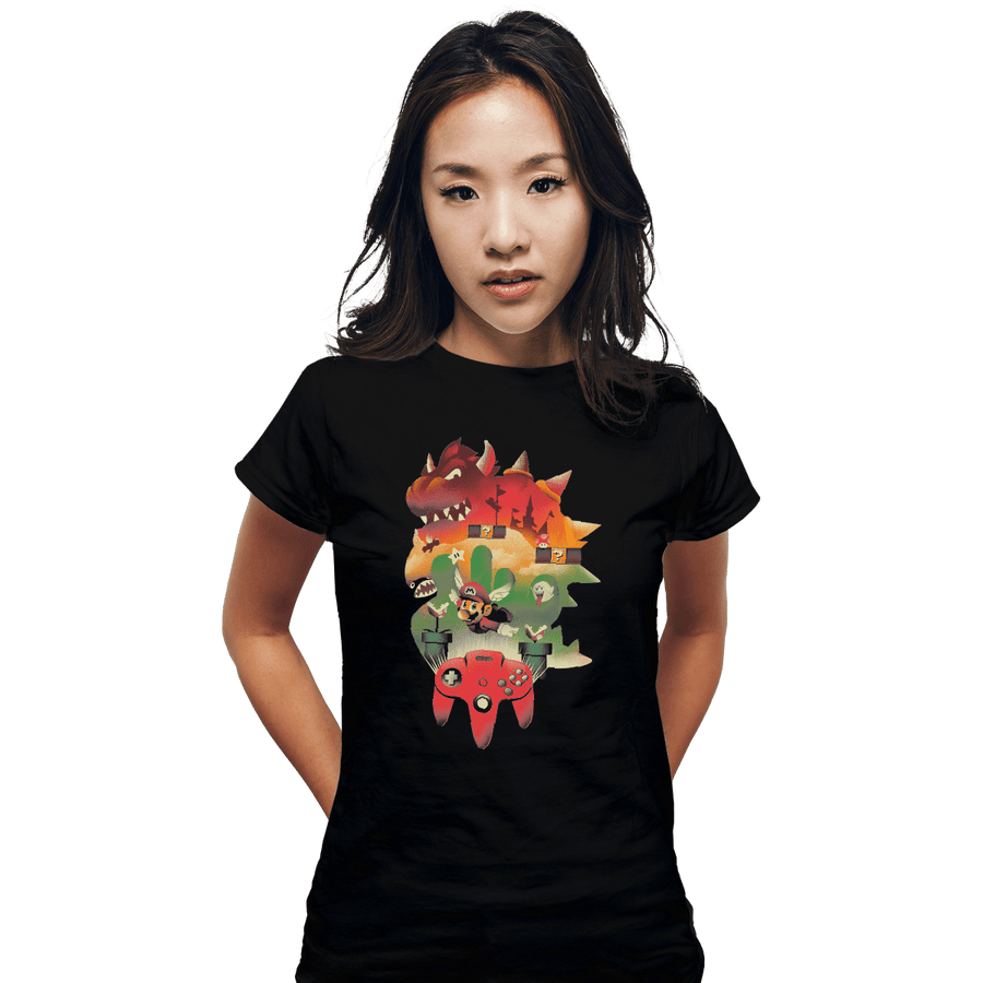 Shirts Fitted Shirts, Woman / Small / Black World of Adventure
