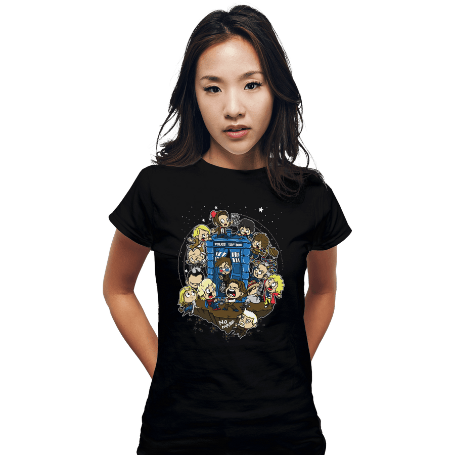 Shirts Fitted Shirts, Woman / Small / Black Let's Play Doctor