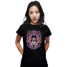 Load image into Gallery viewer, Shirts Fitted Shirts, Woman / Small / Black Hollow Hero
