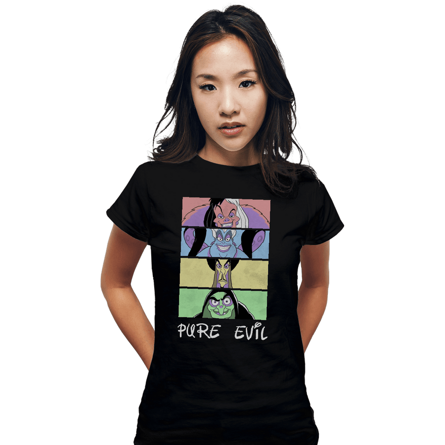 Shirts Fitted Shirts, Woman / Small / Black Pure Evil