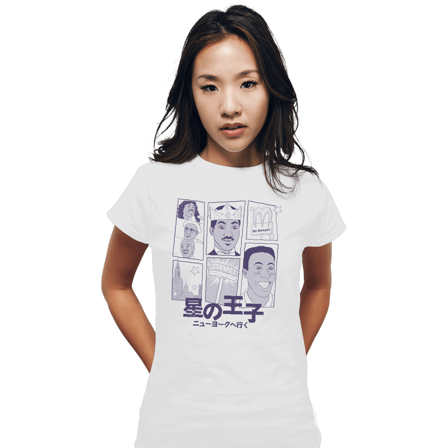 Shirts Fitted Shirts, Woman / Small / White Coming To Anime