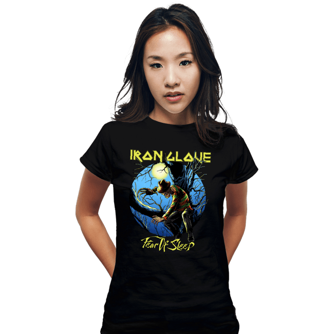 Daily_Deal_Shirts Fitted Shirts, Woman / Small / Black Iron Glove