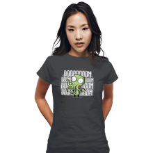 Load image into Gallery viewer, Shirts Fitted Shirts, Woman / Small / Charcoal Girthulhu
