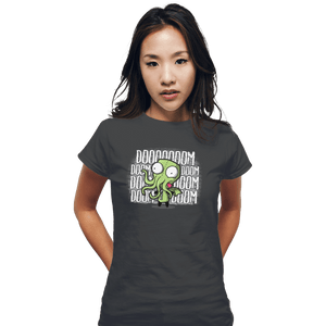 Shirts Fitted Shirts, Woman / Small / Charcoal Girthulhu