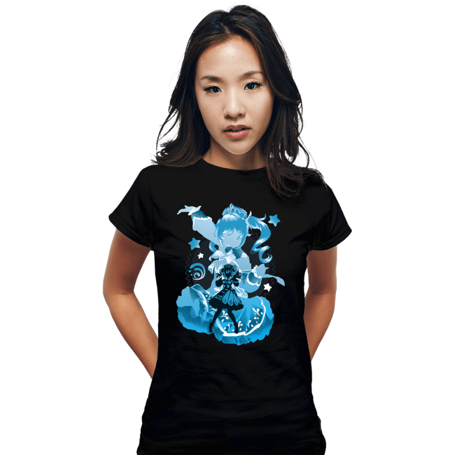 Shirts Fitted Shirts, Woman / Small / Black Shining Idol Barbara
