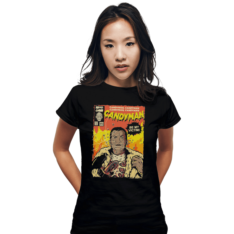 Shirts Fitted Shirts, Woman / Small / Black Be My Victim