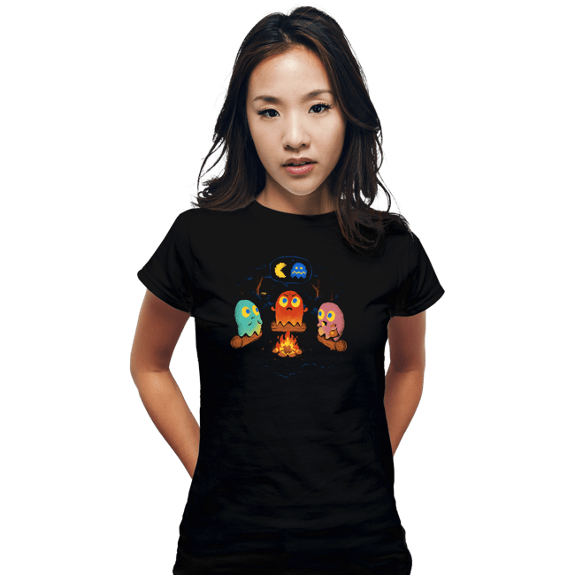 Secret_Shirts Fitted Shirts, Woman / Small / Black Ghost Stories!!