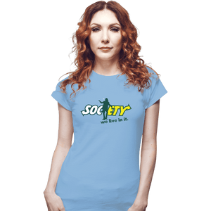 Secret_Shirts Fitted Shirts, Woman / Small / Powder Blue Society