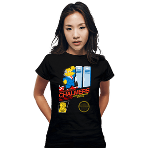Secret_Shirts Fitted Shirts, Woman / Small / Black Supernintendo Chalmers