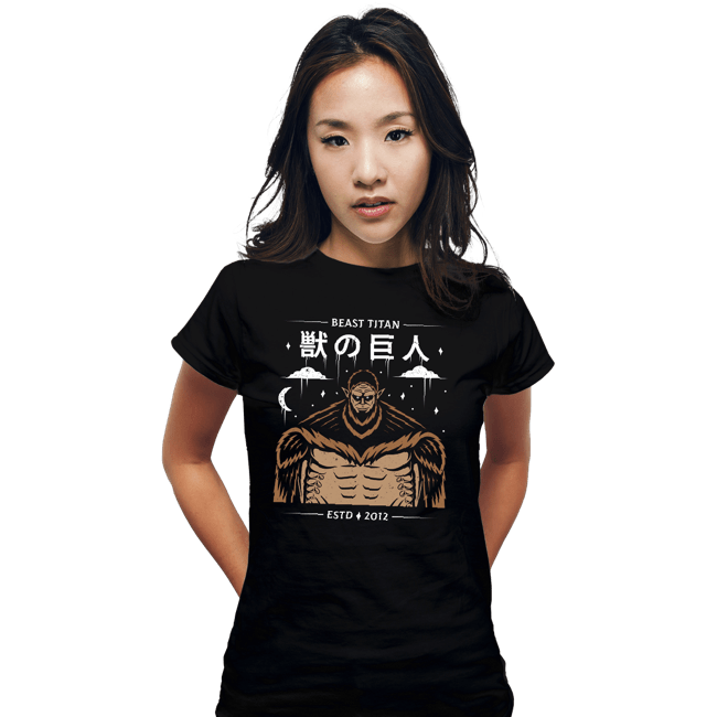 Shirts Fitted Shirts, Woman / Small / Black Zeke's Titan
