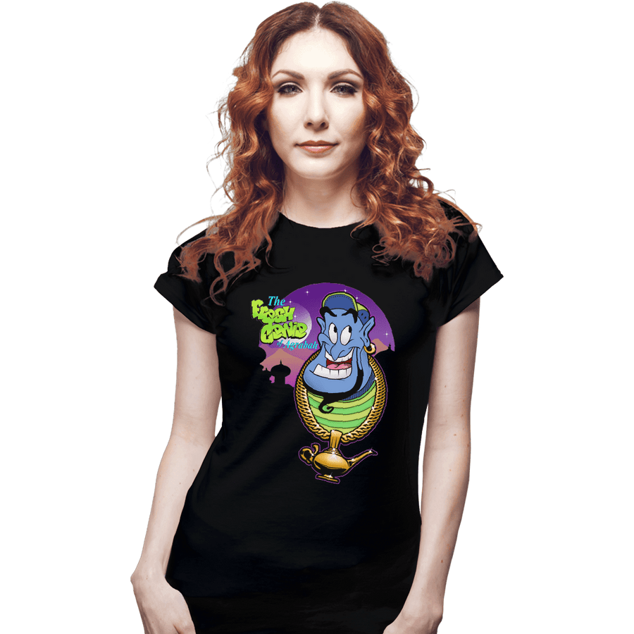 Shirts Fitted Shirts, Woman / Small / Black Fresh Genie Of Agrabah