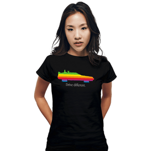 Secret_Shirts Fitted Shirts, Woman / Small / Black Drive Different