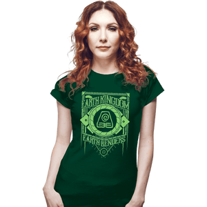 Shirts Fitted Shirts, Woman / Small / Irish Green Earth Kindgom