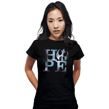 Load image into Gallery viewer, Shirts Fitted Shirts, Woman / Small / Black Hope
