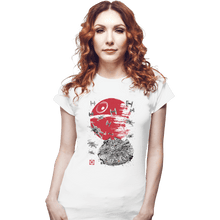 Load image into Gallery viewer, Shirts Fitted Shirts, Woman / Small / White Battle Of Endor
