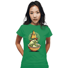 Load image into Gallery viewer, Secret_Shirts Fitted Shirts, Woman / Small / Irish Green Guacagawa Mole
