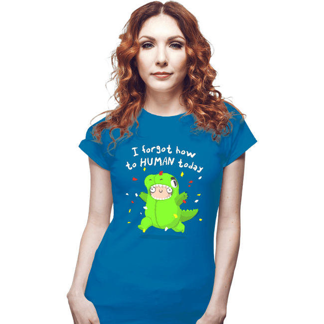 Shirts Fitted Shirts, Woman / Small / Sapphire How To Human