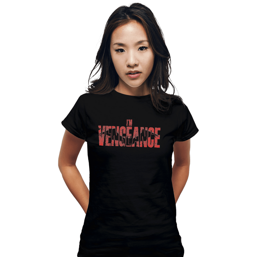 Shirts Fitted Shirts, Woman / Small / Black I'm Vengeance