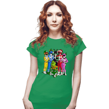 Load image into Gallery viewer, Secret_Shirts Fitted Shirts, Woman / Small / Irish Green Grinch Ranger!
