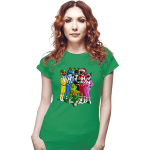 Secret_Shirts Fitted Shirts, Woman / Small / Irish Green Grinch Ranger!