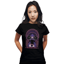 Load image into Gallery viewer, Shirts Fitted Shirts, Woman / Small / Black Dark Raven
