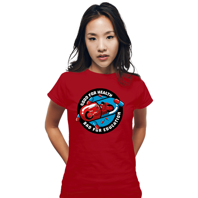 Secret_Shirts Fitted Shirts, Woman / Small / Red Capsule Pills