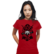 Load image into Gallery viewer, Shirts Fitted Shirts, Woman / Small / Red House Of 64 Crest
