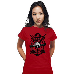 Shirts Fitted Shirts, Woman / Small / Red House Of 64 Crest