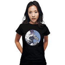 Load image into Gallery viewer, Shirts Fitted Shirts, Woman / Small / Black Surfing Gengar
